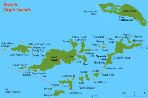 BVI Map