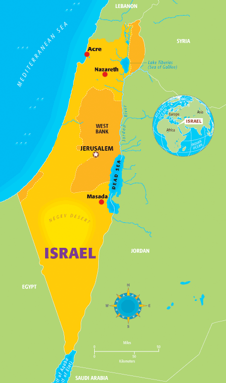 Israeli Map