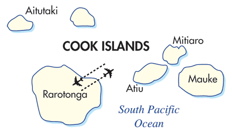 Cook Islands Map