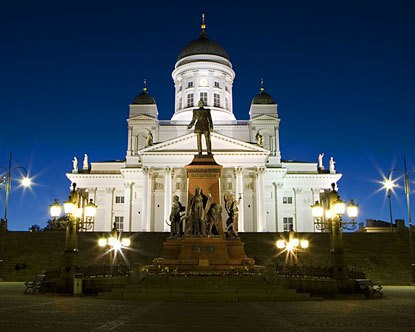 Statue in Finland