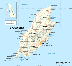 Isle Of Man Map