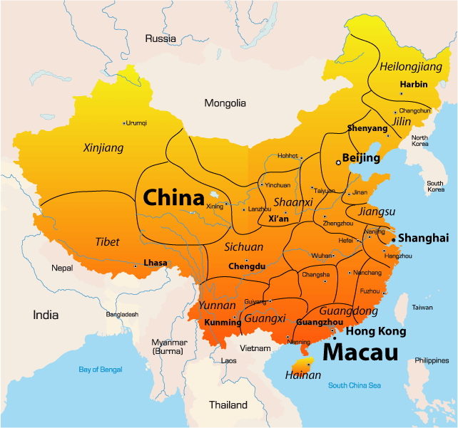 Macao map