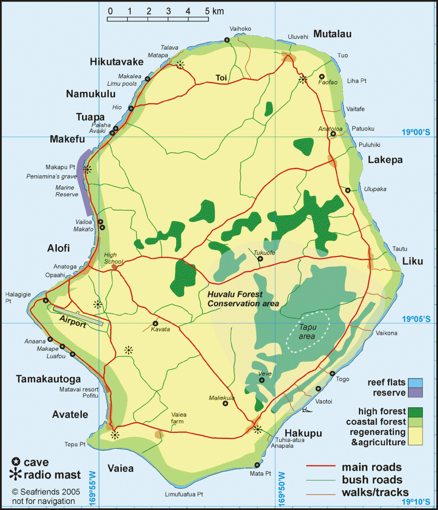 Niue Map