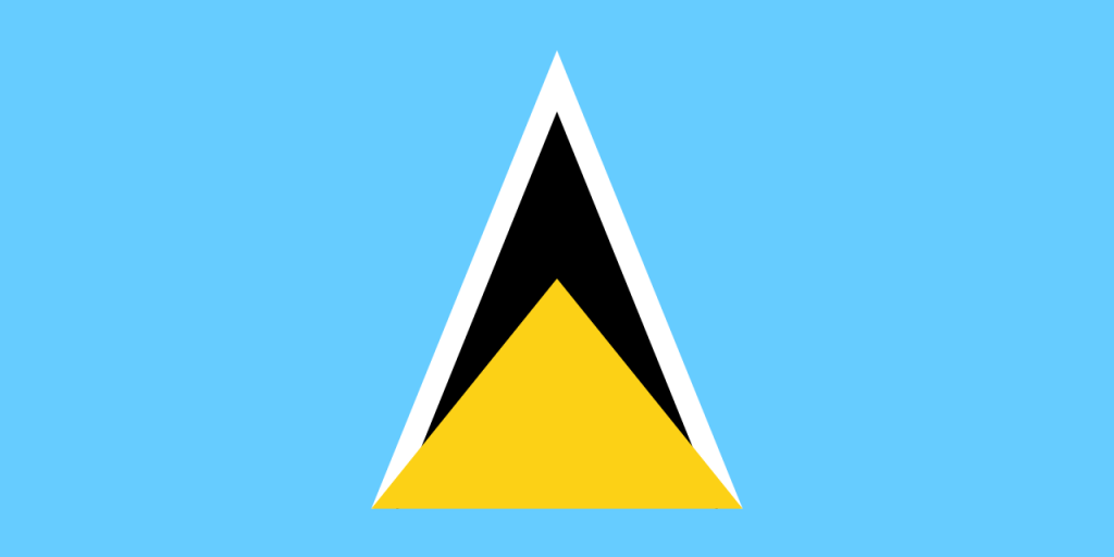 St. Lucia IBC flag