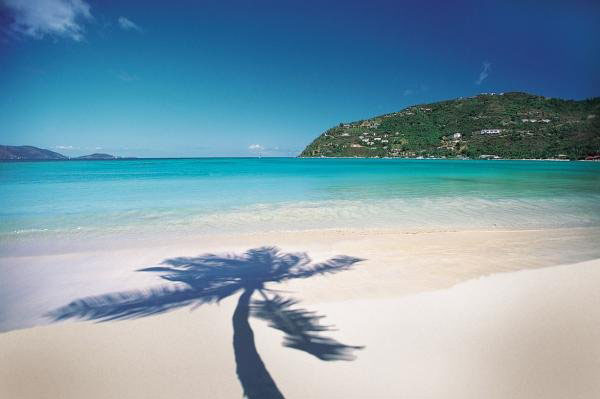 Beach in BVI