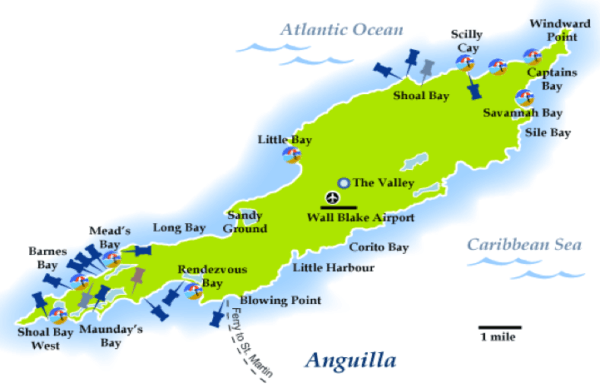 Anguilla Map