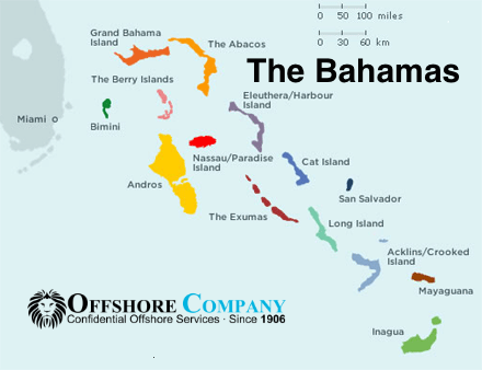 Bahamas Map