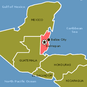 Belize map