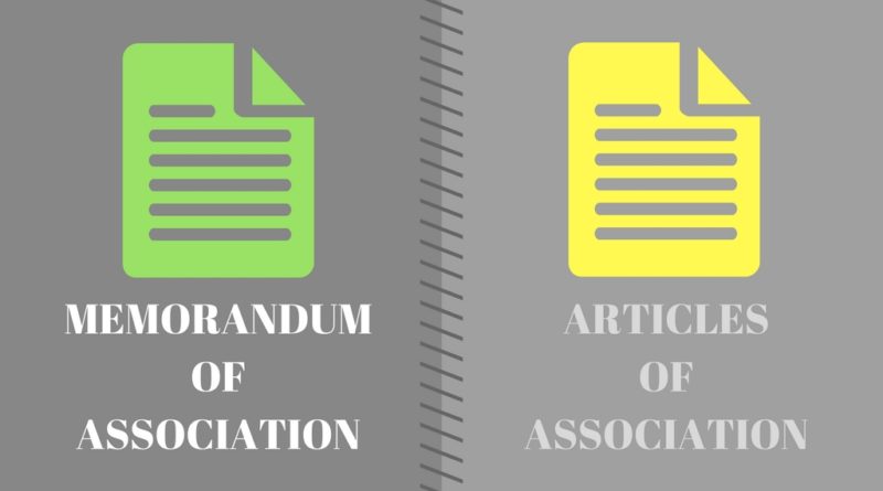 Memorandum and Articles of Association