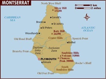 Montserrat Map