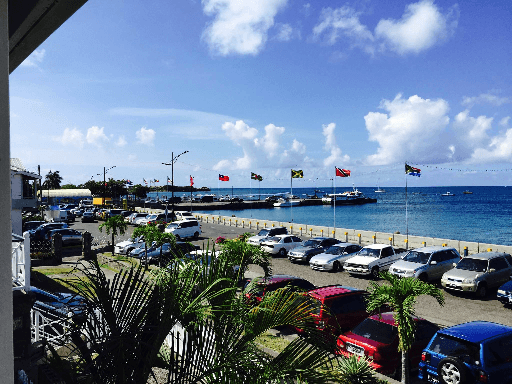 Pier in Nevis