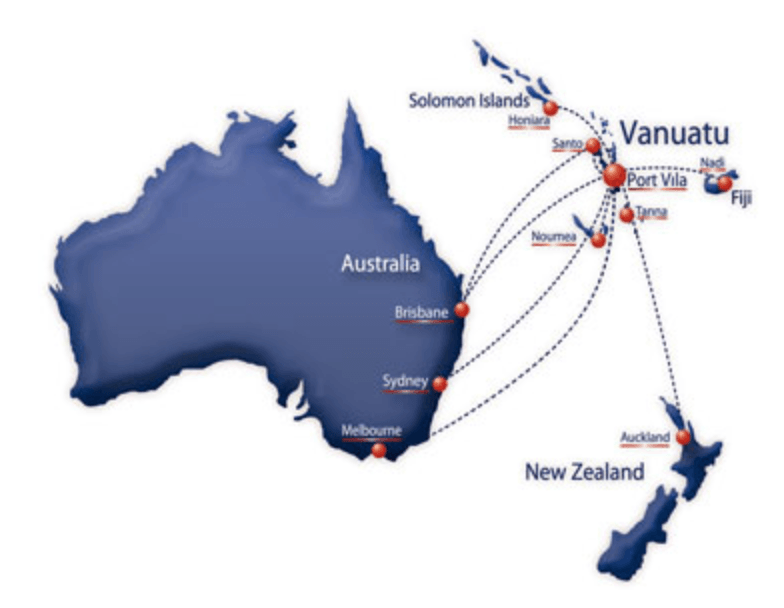 Vanuatu Map