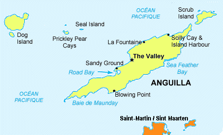 Anguilla Map