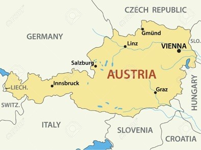 Austrian map