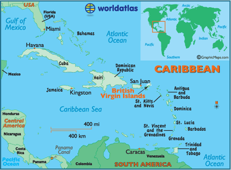 BVI Map