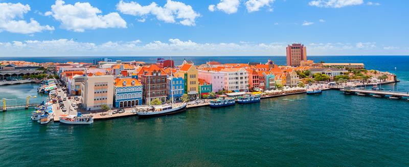Curacao city view