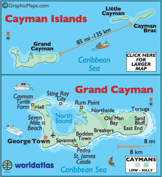 Cayman map