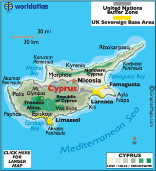 Cyprus Map