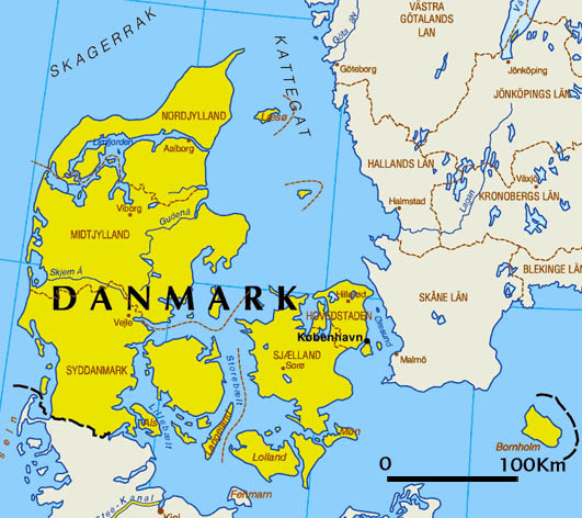 Danish Map