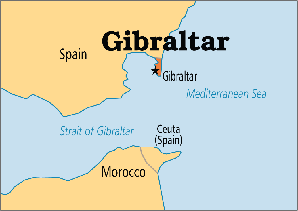 Gibraltar Map