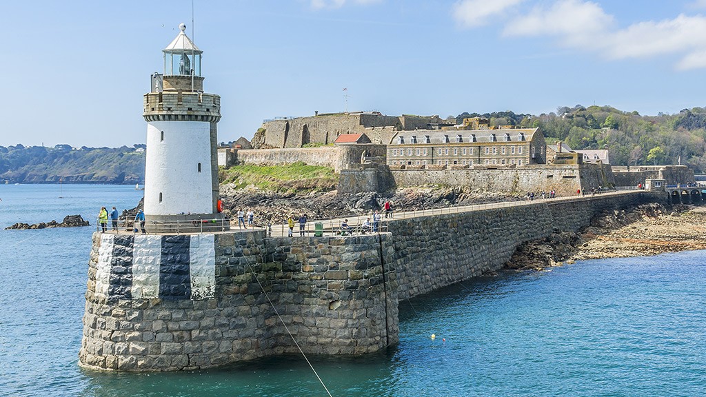 Beach in Guernsey