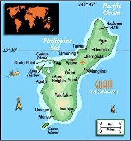 Guam Map