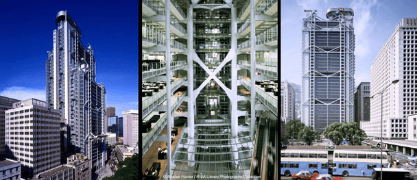 Office buildings in Hong Kong