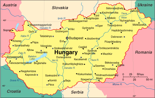 Hungarian Map
