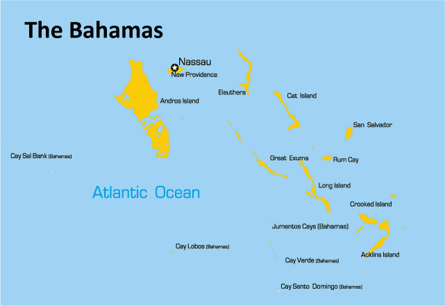 Bahamas Map