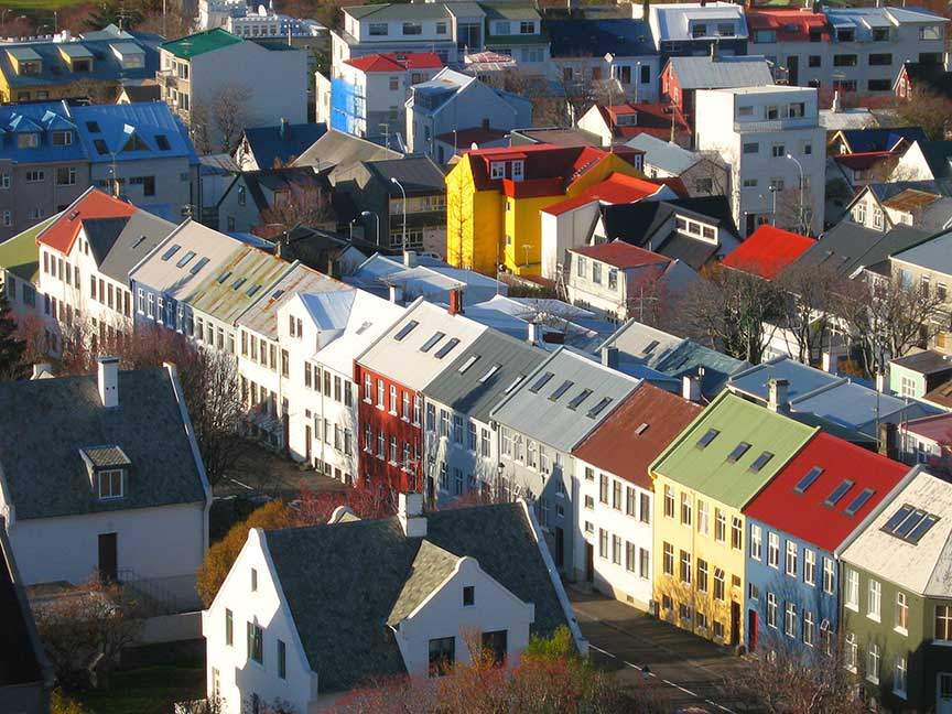 Reykjavík row houses