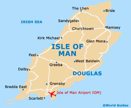 Isle of Man Map