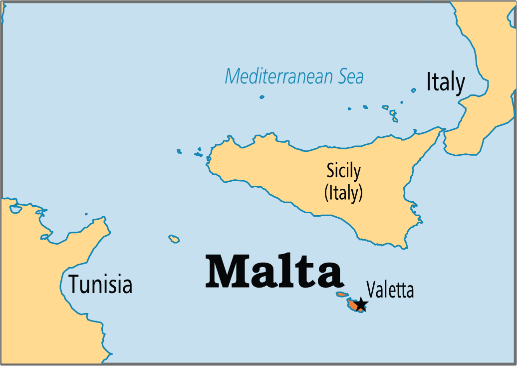 Malta Map