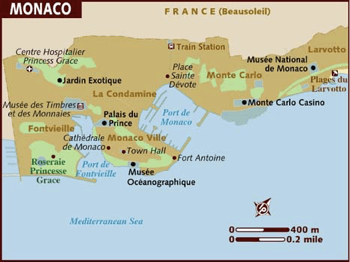 Monaco Map