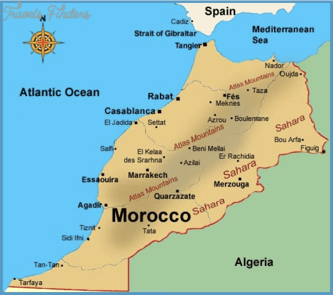 Map of Morocco