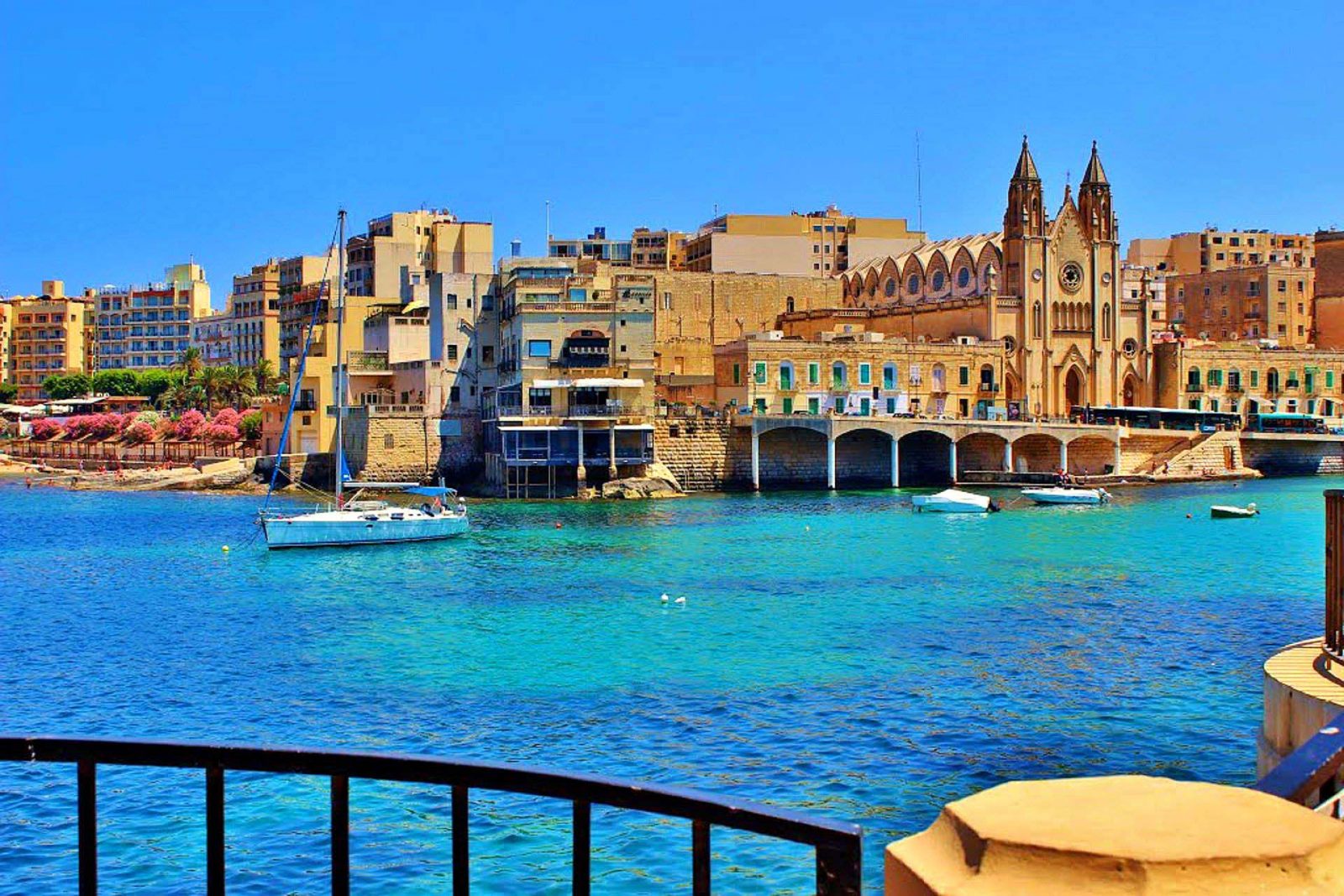 Coastal City in Malta