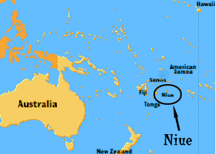 Niue Map