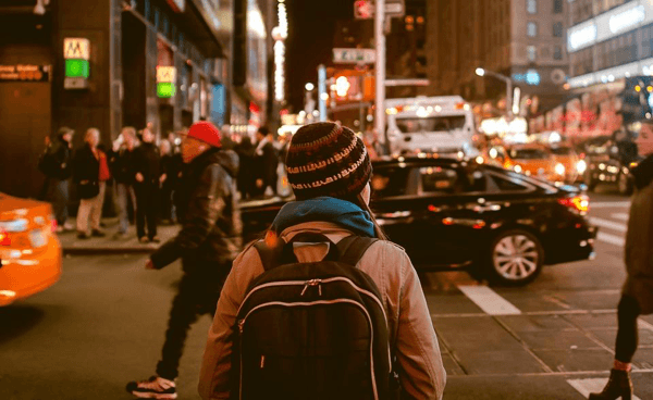 downtown crosswalk