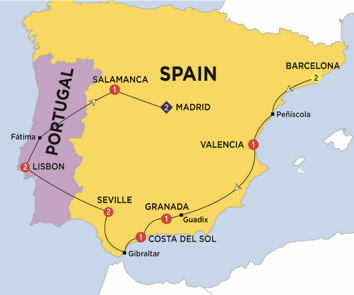 Portugal Private Limited Company Map