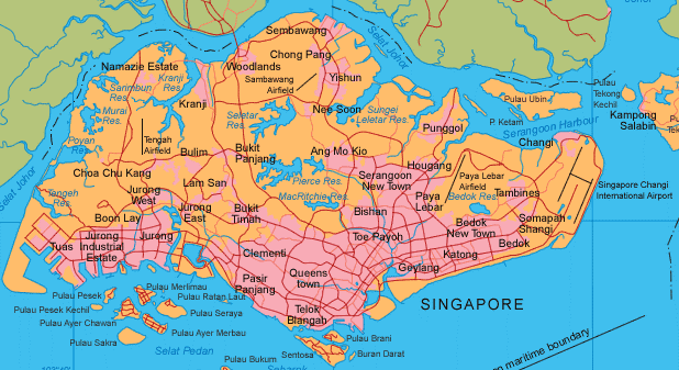 Singapore Map