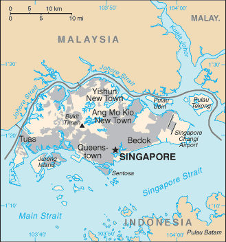 Singapore Map