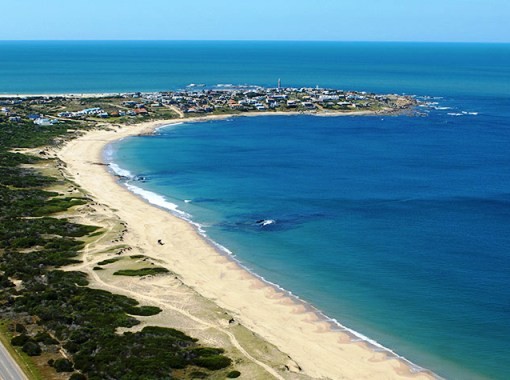 Cove in Uruguay